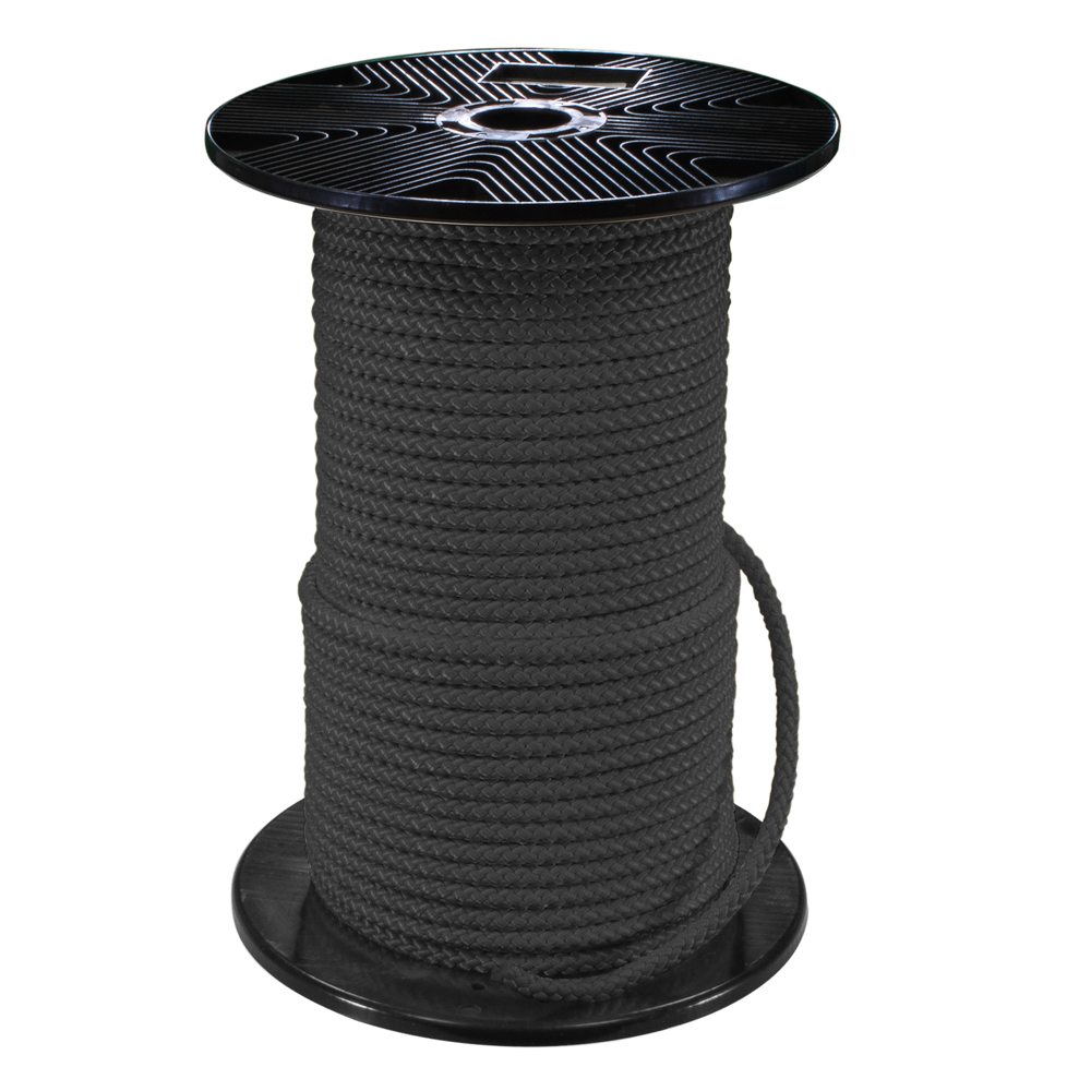 Gymnastikseil aus Polypropylen, 100 m-schwarz