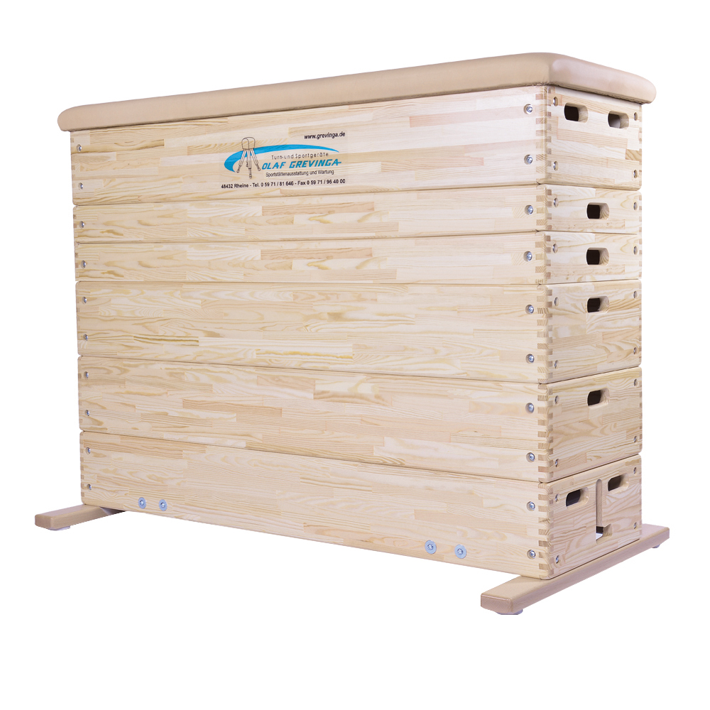 Sprungkasten groß aus Kiefernholz - versch. Ausführungen