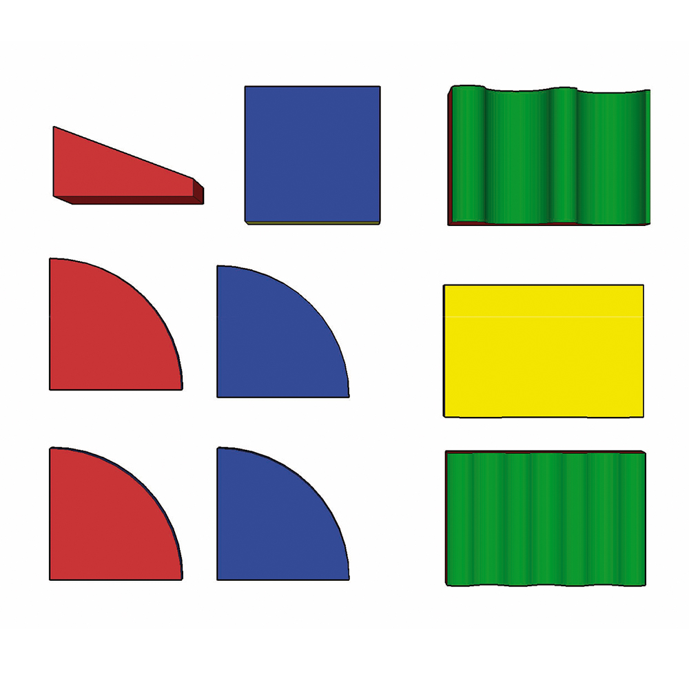 9-teiliges Baumodul MEDI - Set 2 - Bild 2 - Vergrößern