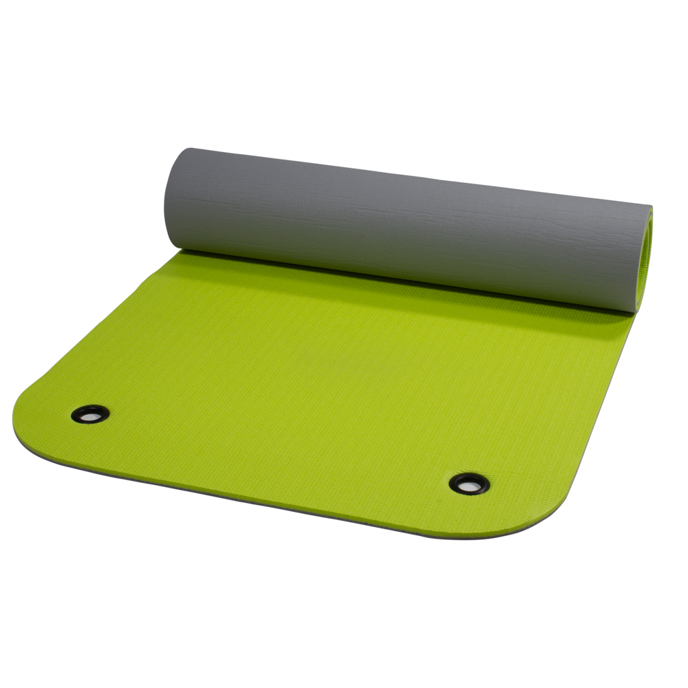 Gymnastikmatte Bicolor mit sen_apfelgrn-silber_112187_1