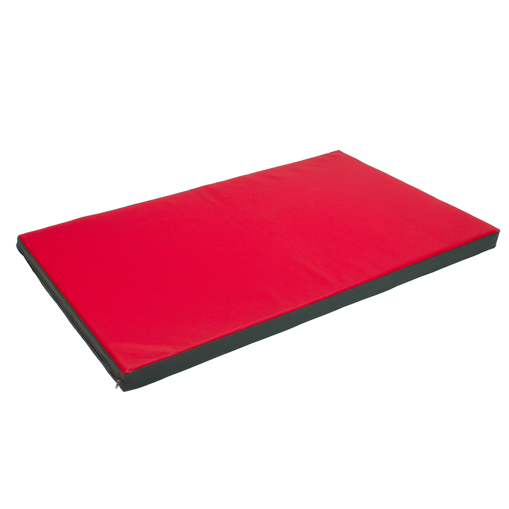Spiel- und Turnmatte 140x100x8 rot-gruen_138335
