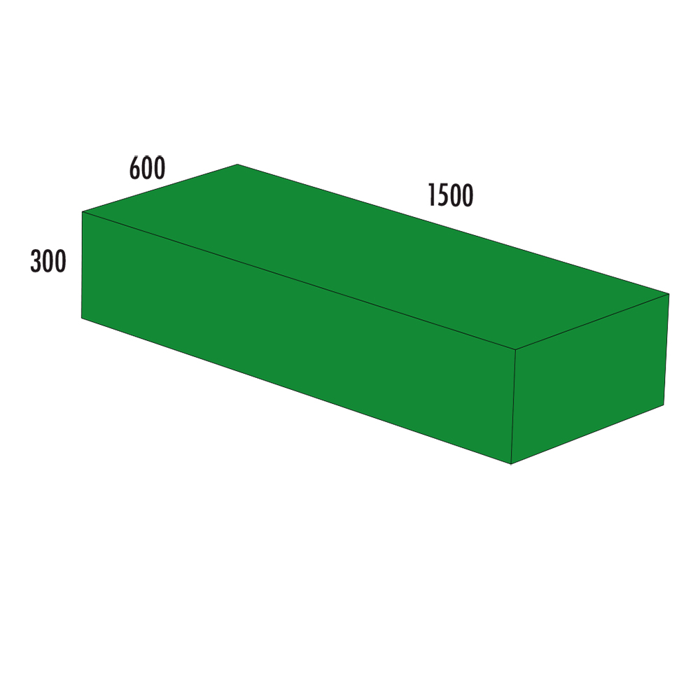 Quader MAXI  1500 x 600 x 300 mm Gr. L