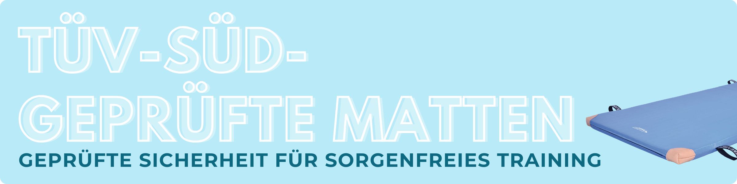 Tüv Süd Geprüfte Matten Banner