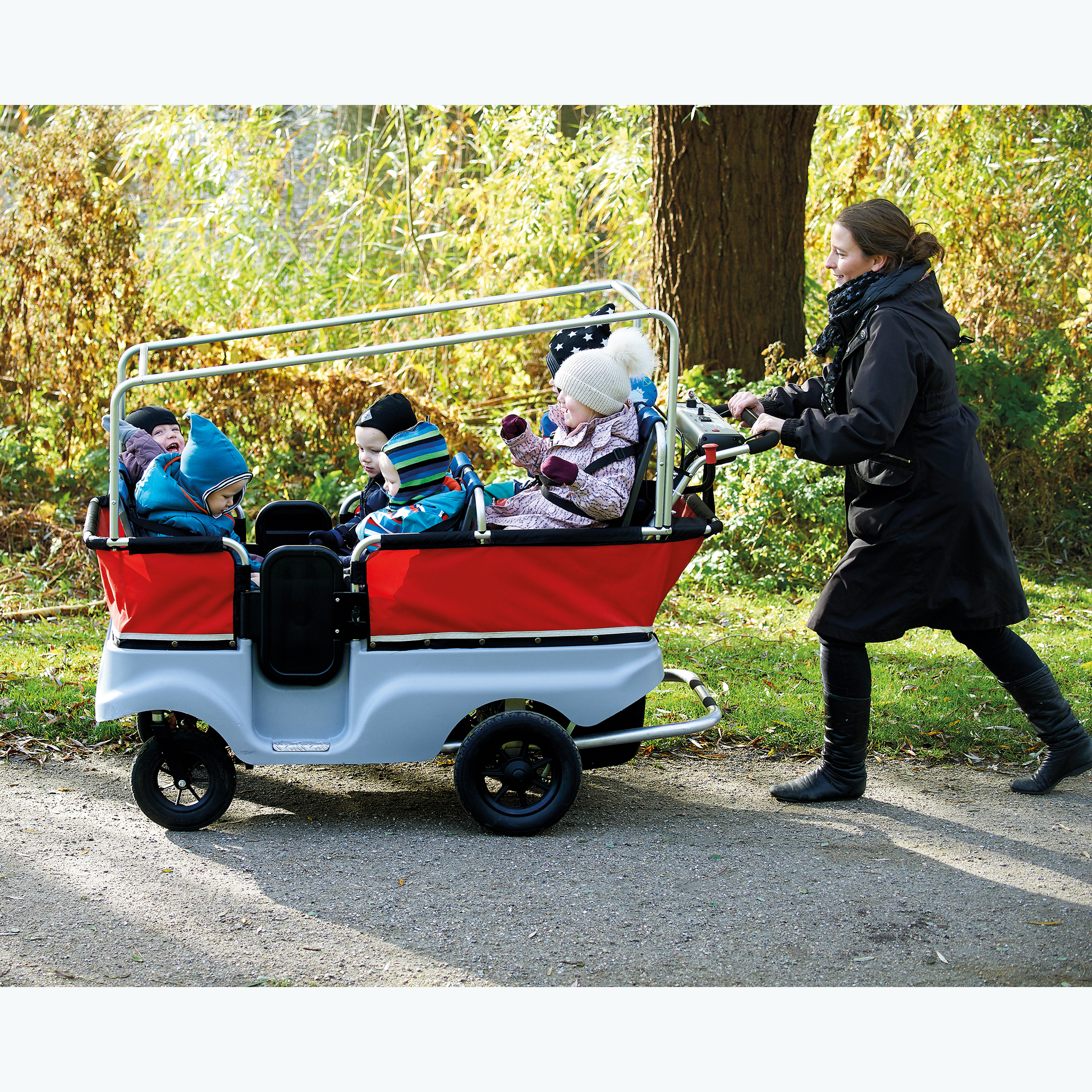 Winther E-Turtle Kinderbus Basic - Bild 2 - Vergrößern