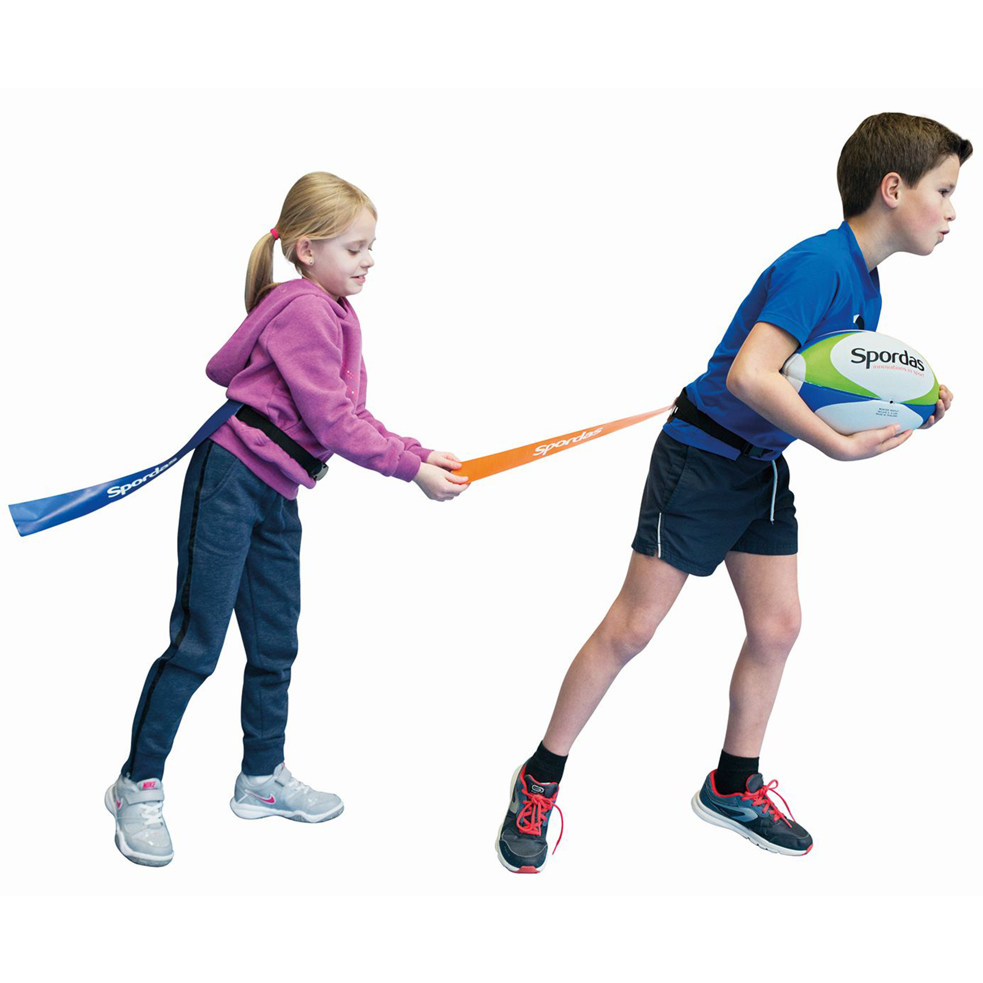 Flag Rugby Set mit Gürtel - Bild 2 - Vergrößern